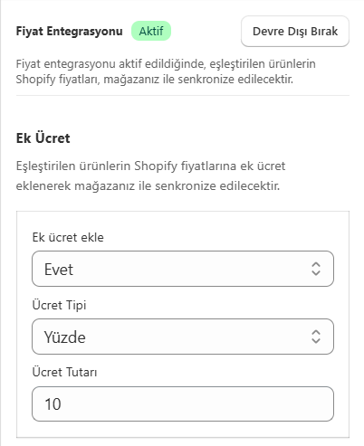 stok senkronizasyonu ile kanal bazinda otomatik fiyatlama